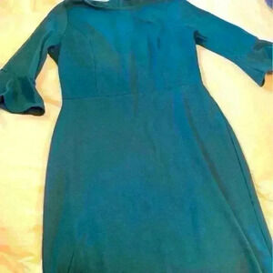 ❤️5/$25❤️Dark teal knee length dress